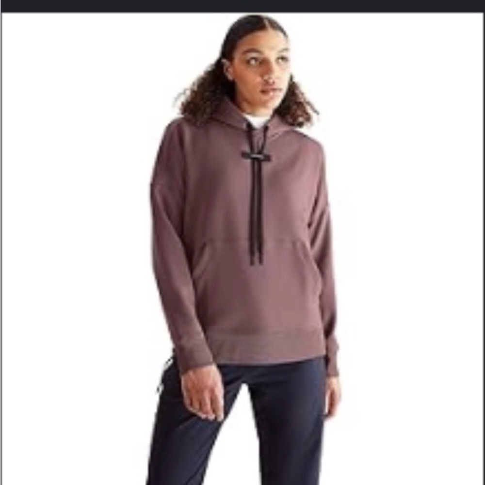 On Running Purple Hoodie with Black Details